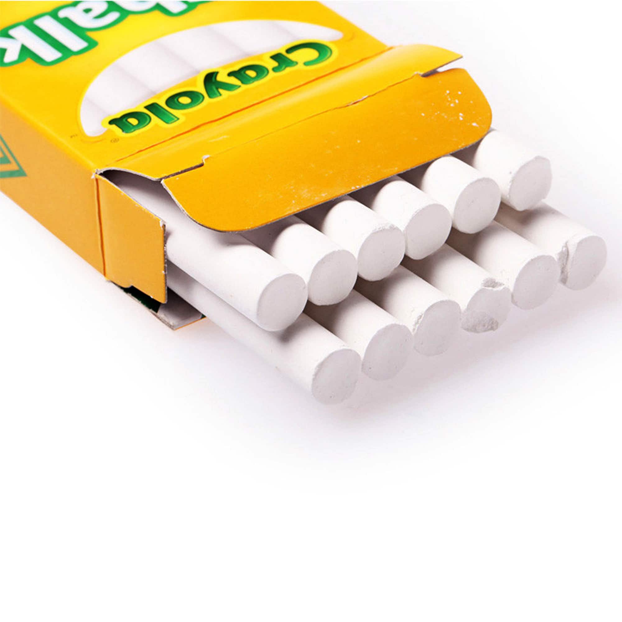 Crayola® White Chalk, 12ct.